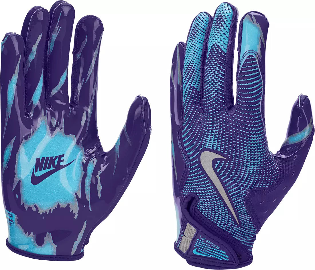 Nike Adult Vapor Jet Iridescent Football Gloves