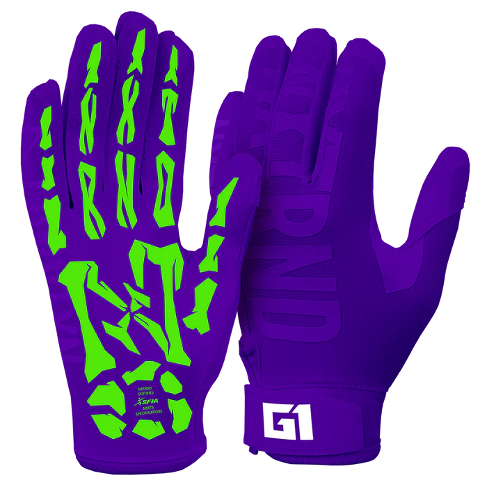 NXTRND G1® Youth Skeleton Football Gloves