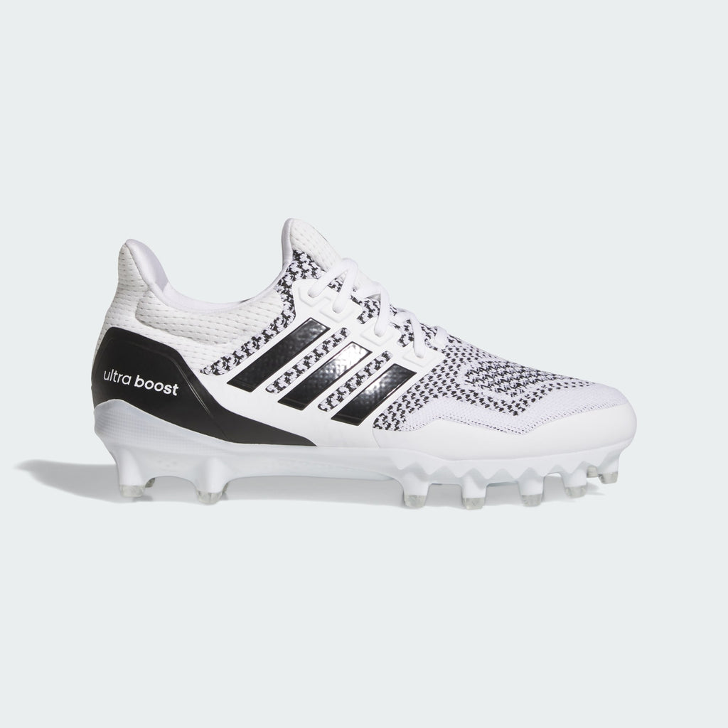 Adidas Ultraboost American Football Cleats blanco y negro 1