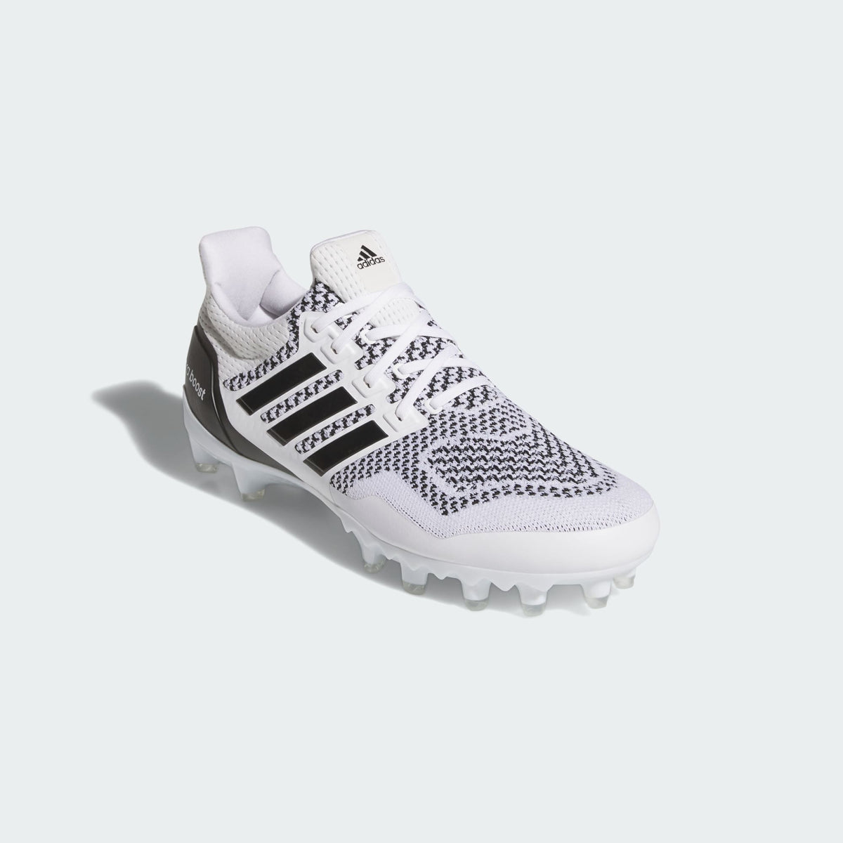 Adidas Ultraboost American Football Cleats blanco y negro 4